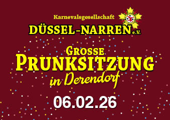 Grosse Prunksitzung  - KG Düssel-Narren 2026 Poster