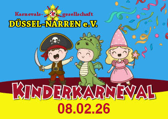 Kinderkarneval KG Düssel-Narren 2026 Poster