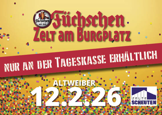 Altweiber 2026 Poster